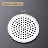 Stainless Steel Round Floor Drain Cover with Anti-Hair Filter and Handle for Hotel Bathrooms