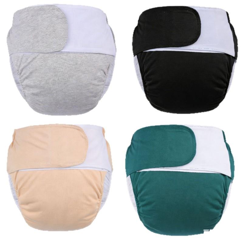 Reusable Washable Incontinence Underwear Adults Men Women Cotton Breathable Leak-Proof Briefs XL 2XL 3XL