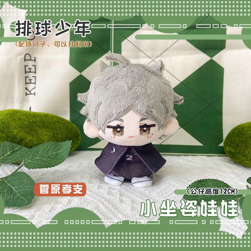 Tobio Kageyama Hinata Shoyo Sugawara Koushi Kozume Kenma Plüsch Baumwollpuppe Anhänger Spielzeug 12cm Anime Haikyuu Kuscheltier Schlüsselanhänger Geschenk