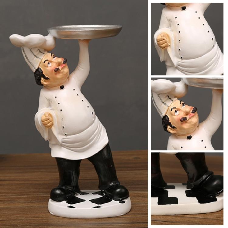 Funny Chefs Decorative Statue Resin Home Countertops Table Decoration for Farmhouse Home Decors & Kitchen Decorations