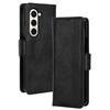For Samsung Galaxy Z Fold6 5G Phone Case Vintage PU Leather Wallet Stand Shockproof Cover