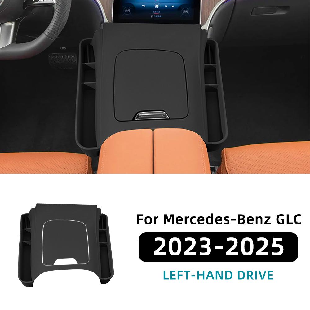 Silicone Car Central Console Storage Box LHD For Mercedes Benz GLC Class X254 GLC260 GLC300 2025 2025 2025 Organizer Accessories