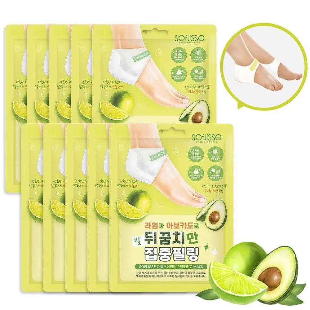 Increased Weight SOFLISSE Foot Mask 10P Choose 1 of 4 Types 180632 Intensive heel peeling 10p