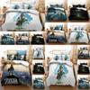 The Legend Of Zelda Colorful Cartoon Bedding Set Queen King Size Soft Material Patterned