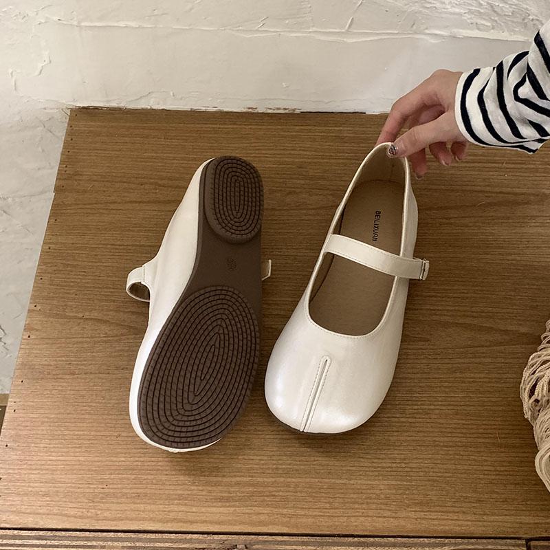 Fashion New In Summer Spring Women Flats Mary Janes Shoes Female Shallow Footwear Fashion Buckle Strap Ladies Flats Shoes