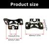 Universal Vehicle Camera Bracket Shockproof Waterproof Design Reverse Back Up Camera Holder for Car Trucks SUVs