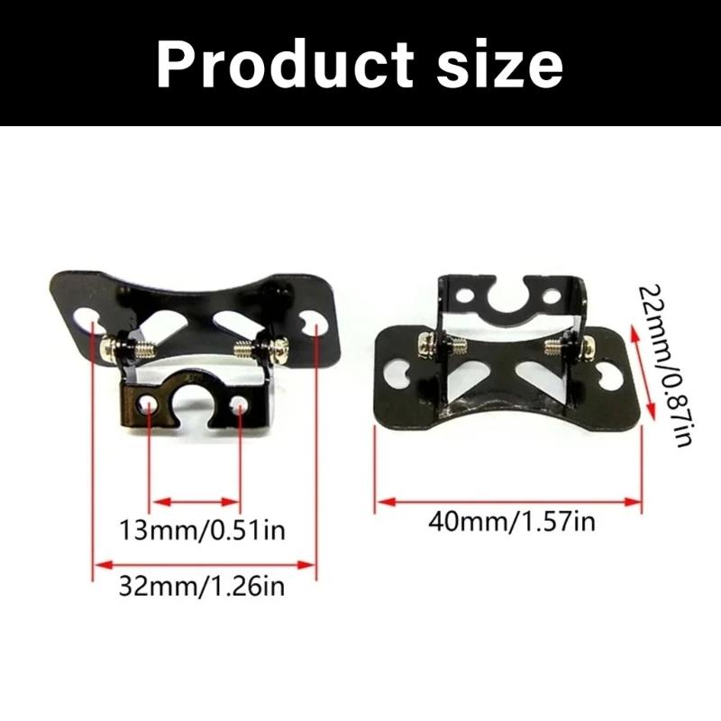 Universal Vehicle Camera Bracket Shockproof Waterproof Design Reverse Back Up Camera Holder for Car Trucks SUVs