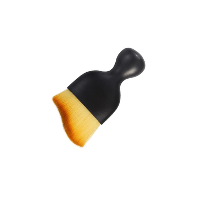 Angled Concealer & Nose Contour Brush with Soft Bristles for Makeup & Detail Cleaning