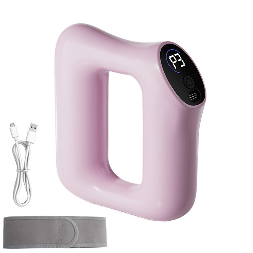 Portable Percussion Fascia Ring Rechargeable Massage Deep Tissue Tool With Heat Muscle Relief Full-Body Fascia Massaging Device