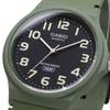 Casio Analog Watch MQ-24-1B2L / -24UC-3B with Urethane Strap, Unisex, Black with Gold Arabic or Matte Green, Imported.