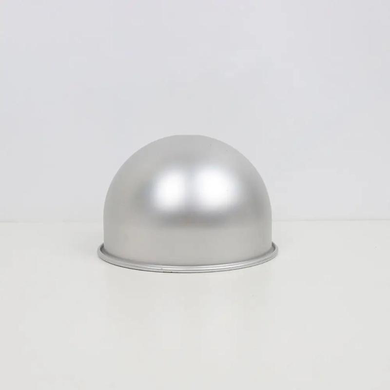 Deep Half Sphere Cake Baking Mould Efficient Nonstick Aluminum Cupcake Maker For Oven And Kitchen Use