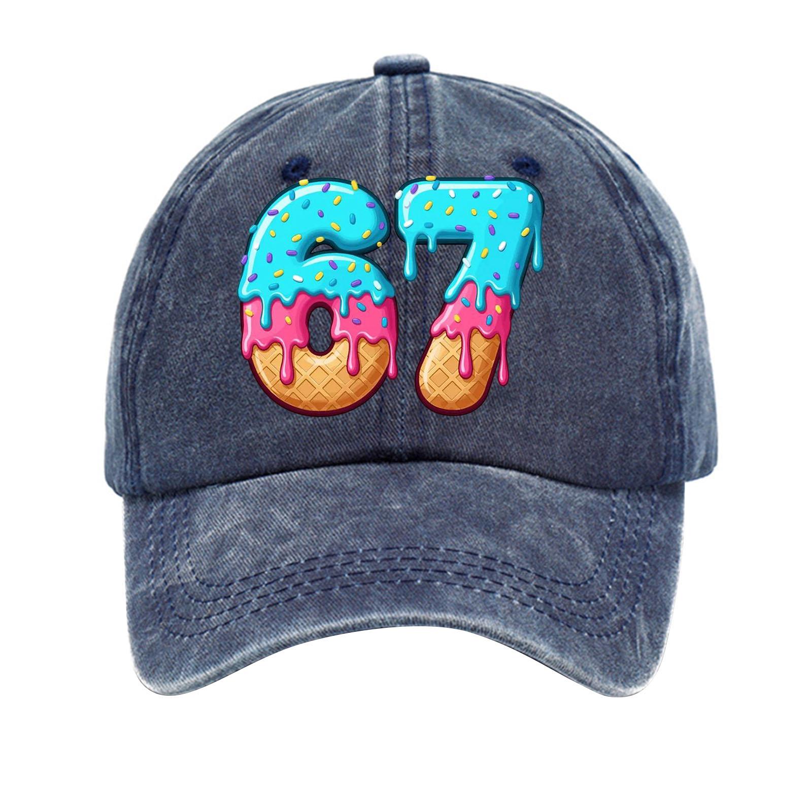 

Бейсболка из стираного хлопка с принтом, состаренная, мягкий верх, джинсовая шляпа для мужчин, европейская и американская ретро-шляпа One Size тёмно-синий