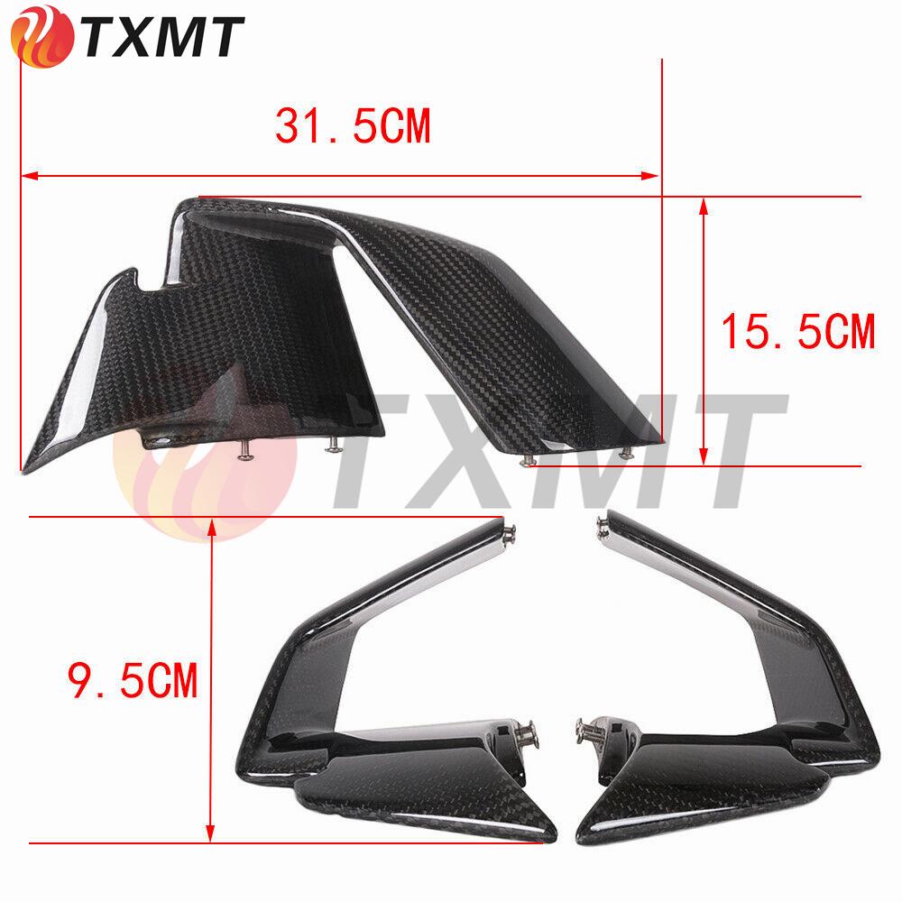 BMW S1000RR/MS1000RR 19-22 Carbon Fiber Winglets Aerodynamic Kit