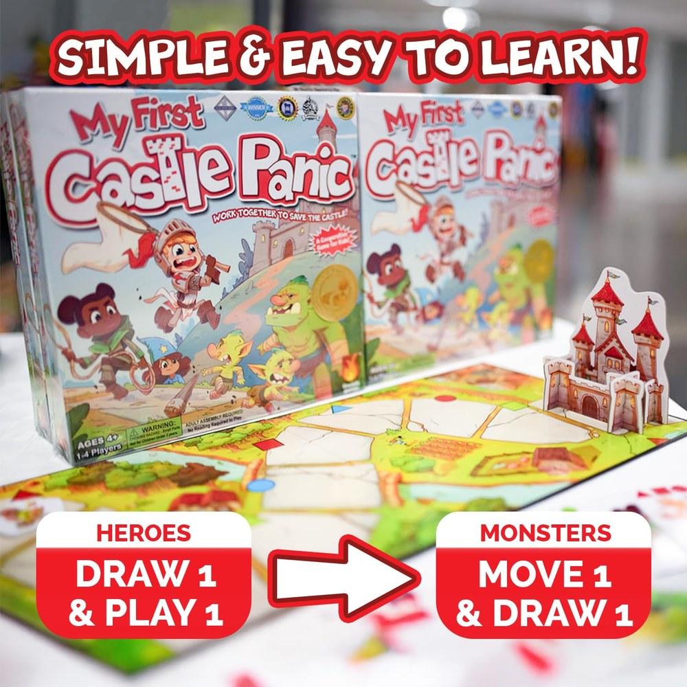 Fireside Games My First Castle Panic Family Board Game