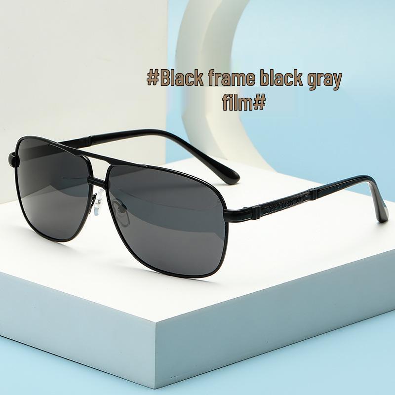 Men s Photochromic Polarized Frog Style Driving Sunglasses with UV Protection for Day  Night
