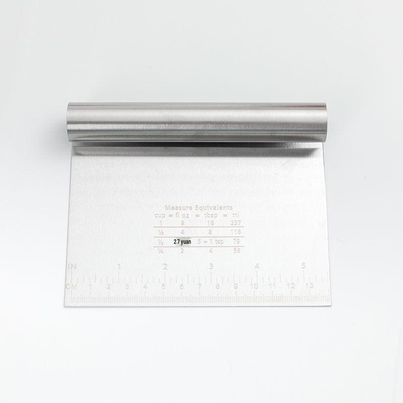 

Stainless Steel Non-Stick Scraper: Ideal for Cutting Dough, Rice Noodles, and Steamed Buns.