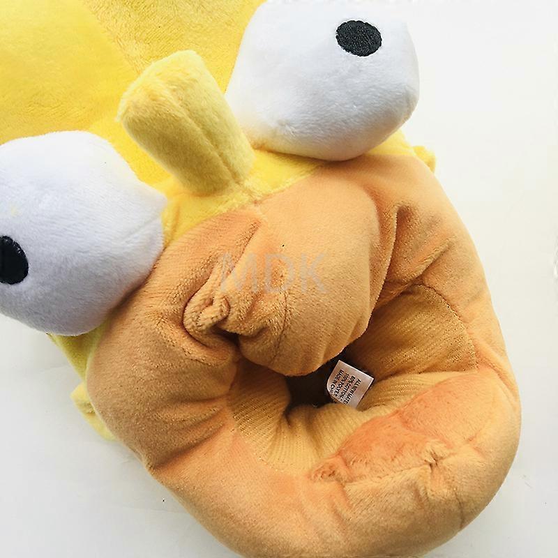 Cartoon Men Women Winter Home Slippers Simpson Shoes Non-slip Soft Winter Warm House Slippers Indoor Bedroom Cute Lovers Couples