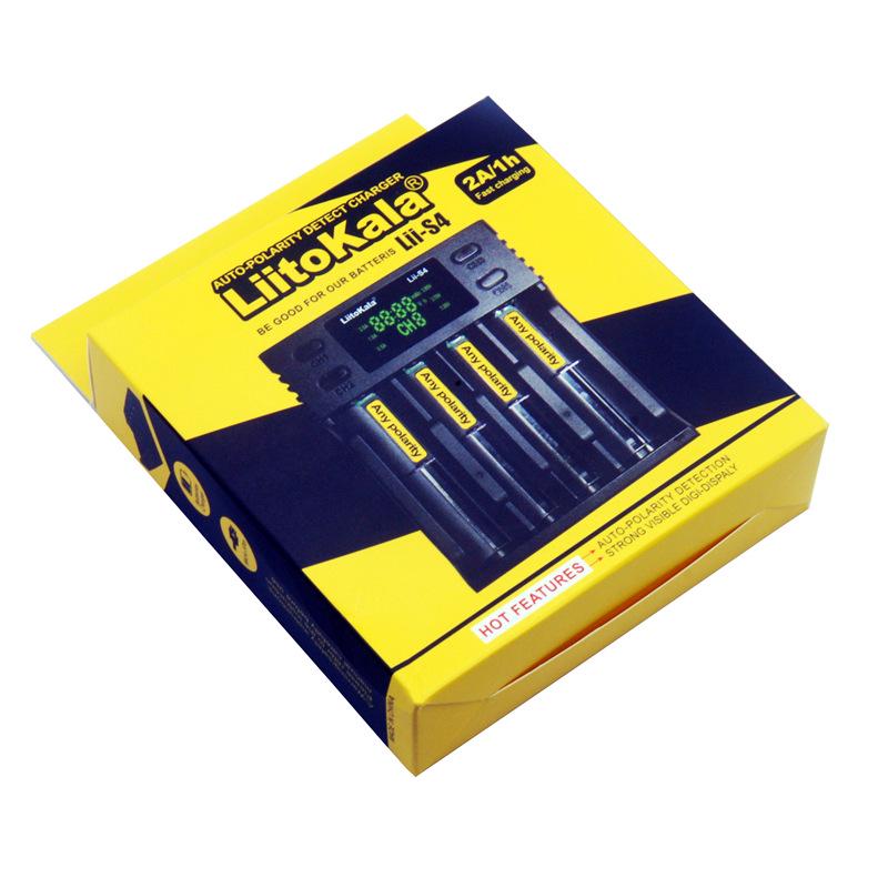 LiitoKala Lii-Series Lithium Battery Charger for 18650, 21700, 26650 (Models: S8, S6, S4, S2, S1)