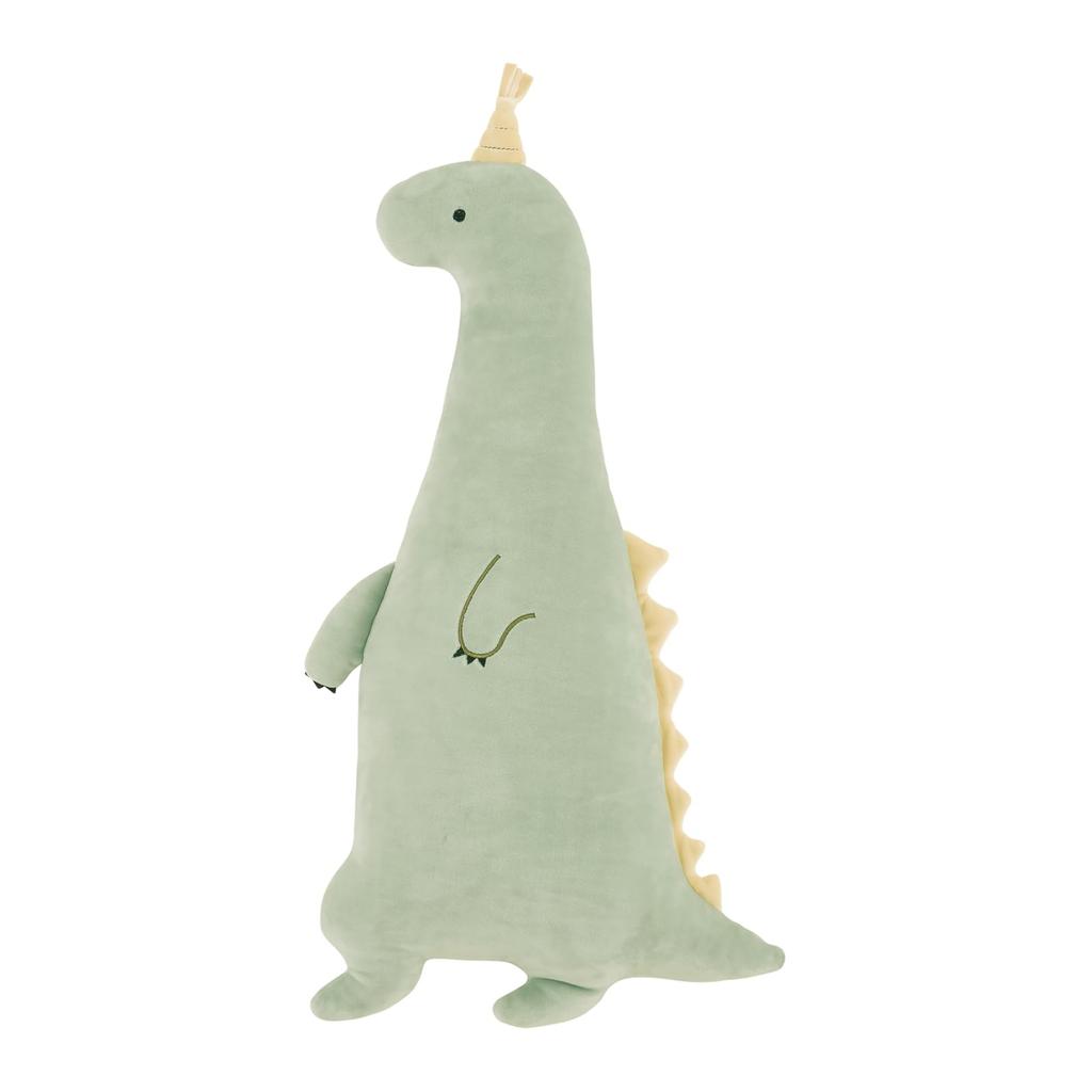 Livheart Body Roomies Scared Medium Size Fluffy and Pillow, Polyester, Party, Dinosaur, (Total Length Approx. 62cm), Soft, 48151-51