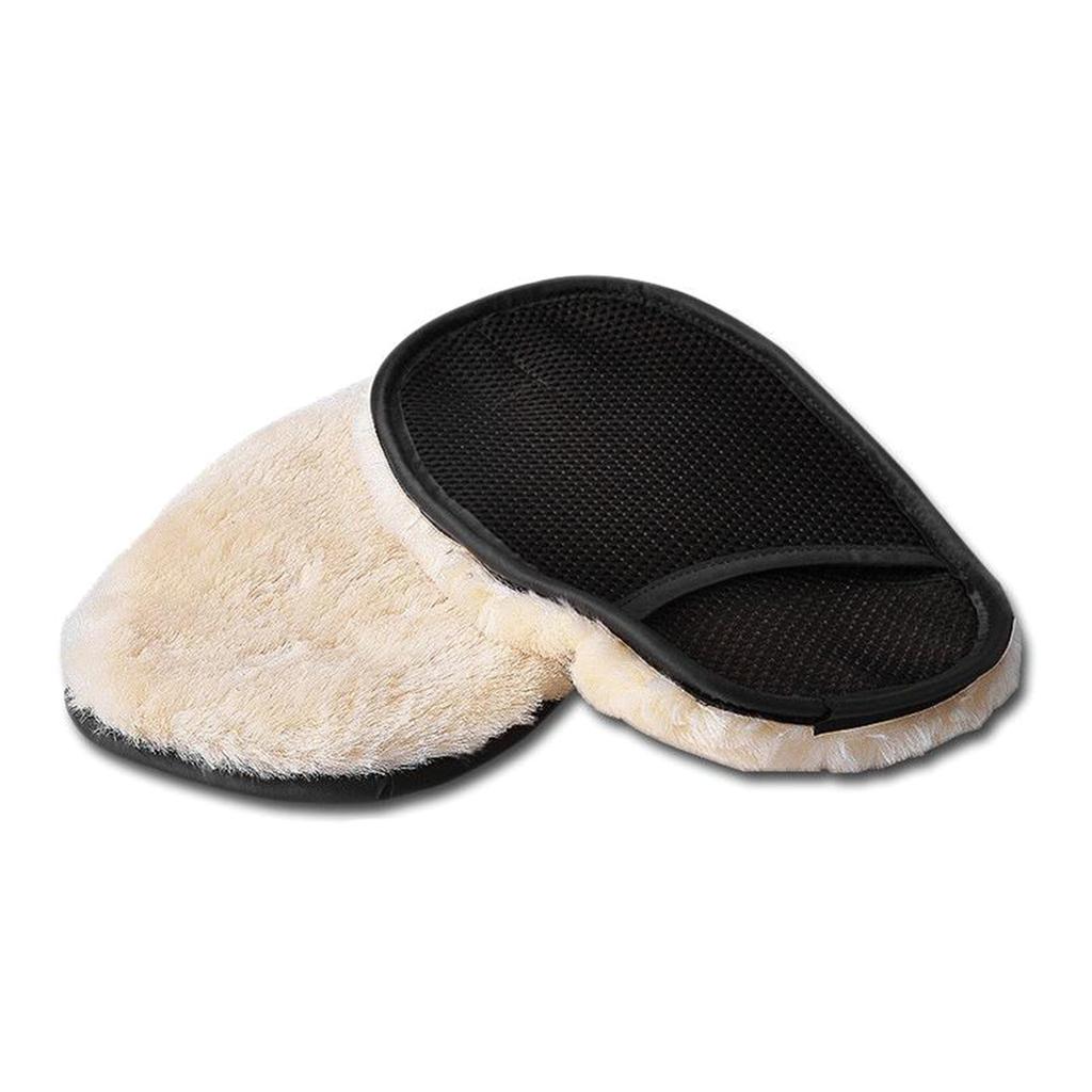 Car Wash Mitt Microfiber Wash Mitt Wash Sponge Wash Glove Lint Free Scratch Free Double-sided Car Cleaning Mitt