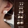Shi Jia Mantou Lux Pearl Earrings 925 Silver Studs for Women 2024