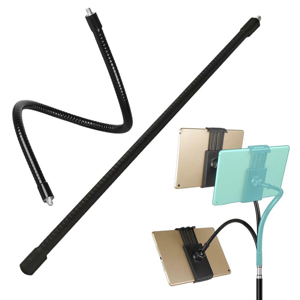 New Metal Monopod Metal Tube Rod Flexible With 1/4inch Screw Selfie Stick Stands Lightweight Tripod Extension Arm SLR Cameras 7