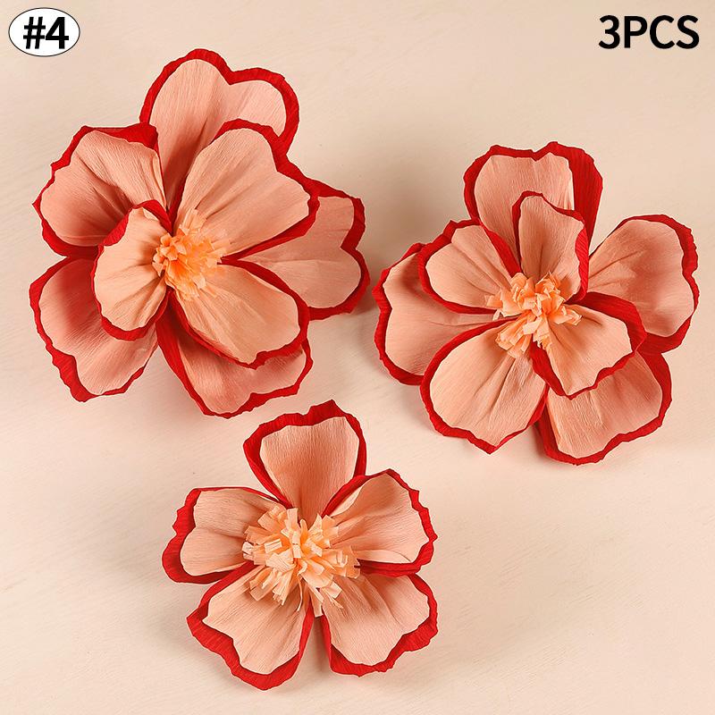 Red Traditional Wedding Wall Stickers Chinese Wedding Wall Decoration Decal Party Supplies Bow Decorative Door Stickers Gifts