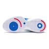 Li Ning Sonic 10 Youth Edition Abrasion Resistant Breathable Mid Top Children's Basketball Shoes White Blue ABPS013-4