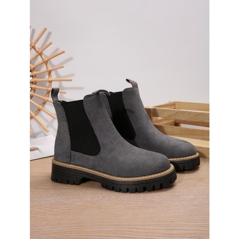 Spring and Autumn New Frosted Martin Boots Fashion Casual Round Head Large Size Fashion Trend Shoes