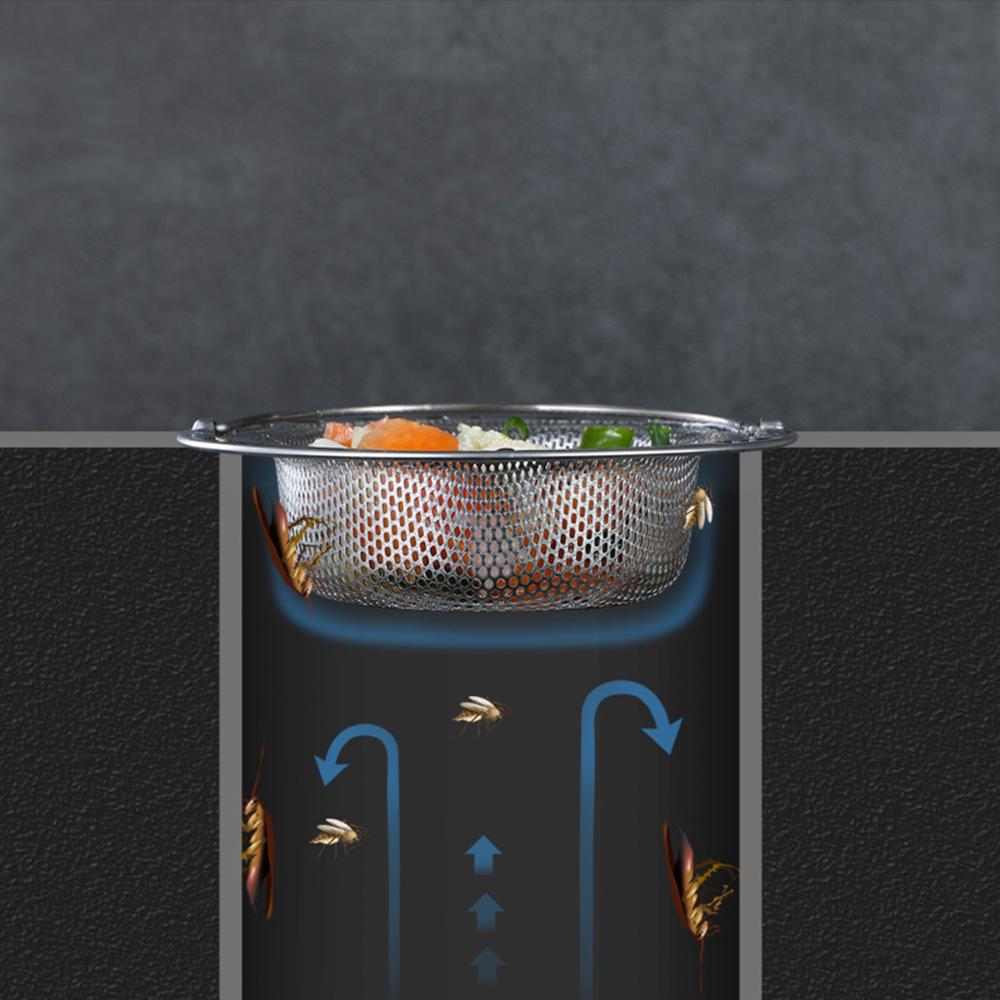 Bathroom Fine Mesh with Handle Filter Basket Catcher Colander Waste Stopper Sink Drain Strainer