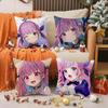 Virtual Idol Singer T-Tokino Sora Pillow Case Printing Pillowcase Living Room Sofa Cushion Cover Bedroom Room Decor