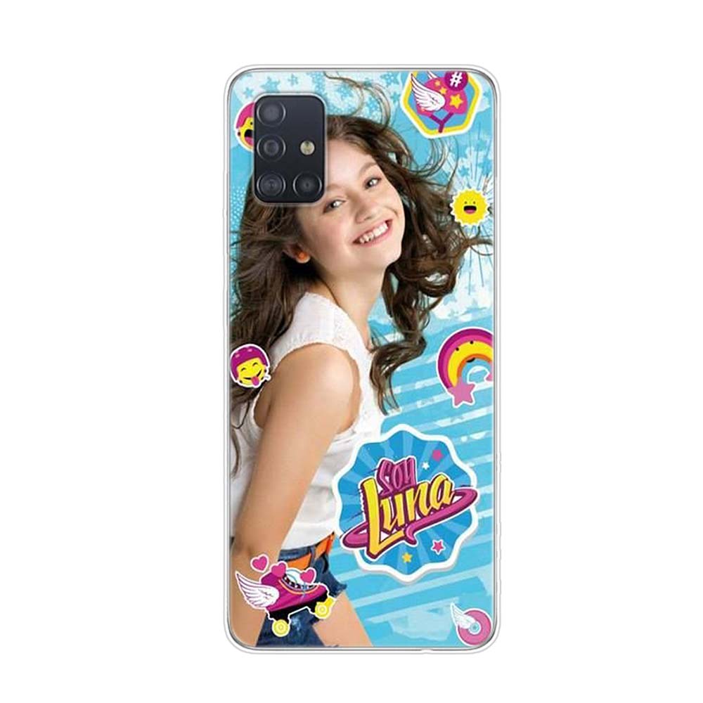Roztomilý Soy Luna Pre Samsung Galaxy A01 A11 A12 A22 A21S A31 A41 A42 A51 A71 A32 A52 A72 A02S Mäkký Obal na Telefón