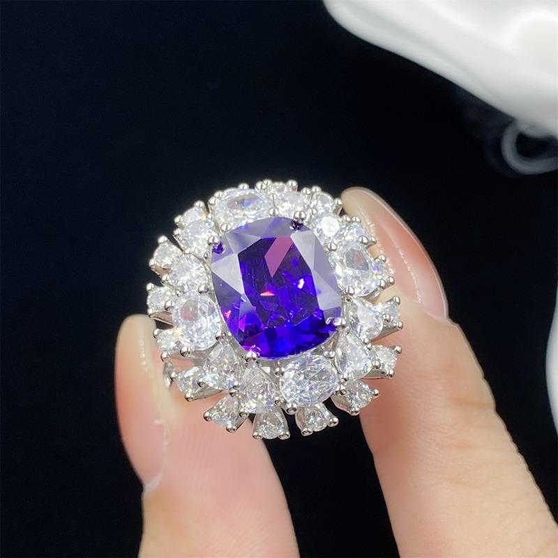 Sace Gems Classic Copper Alloy Zircon Ring Earrings Pendant Necklace Jewelry Sets Wedding Party Gifts