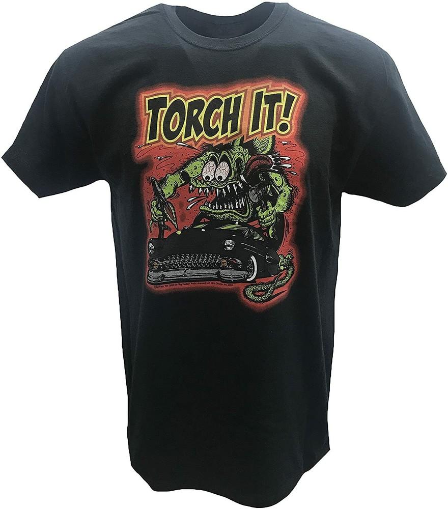 RAT FINK ED ROTH BIG DADDY TORCH IT  T-SHIRT Unisex T-Shirt XL