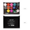 Face Paint Kit Professional Water Based Body Paint 15 Colors Washable Non-Toxic Paints 2