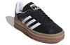 Adidas Gazelle Bold Atmos Black White Gum Women's IG1733