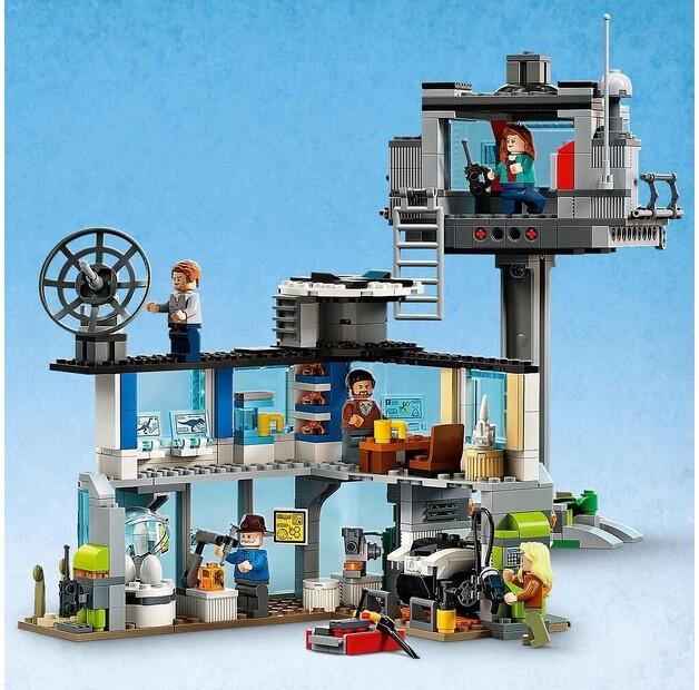 LEGO Jurassic World 76949 Нападение динозавров Гиганотозавра и Теризинозавра