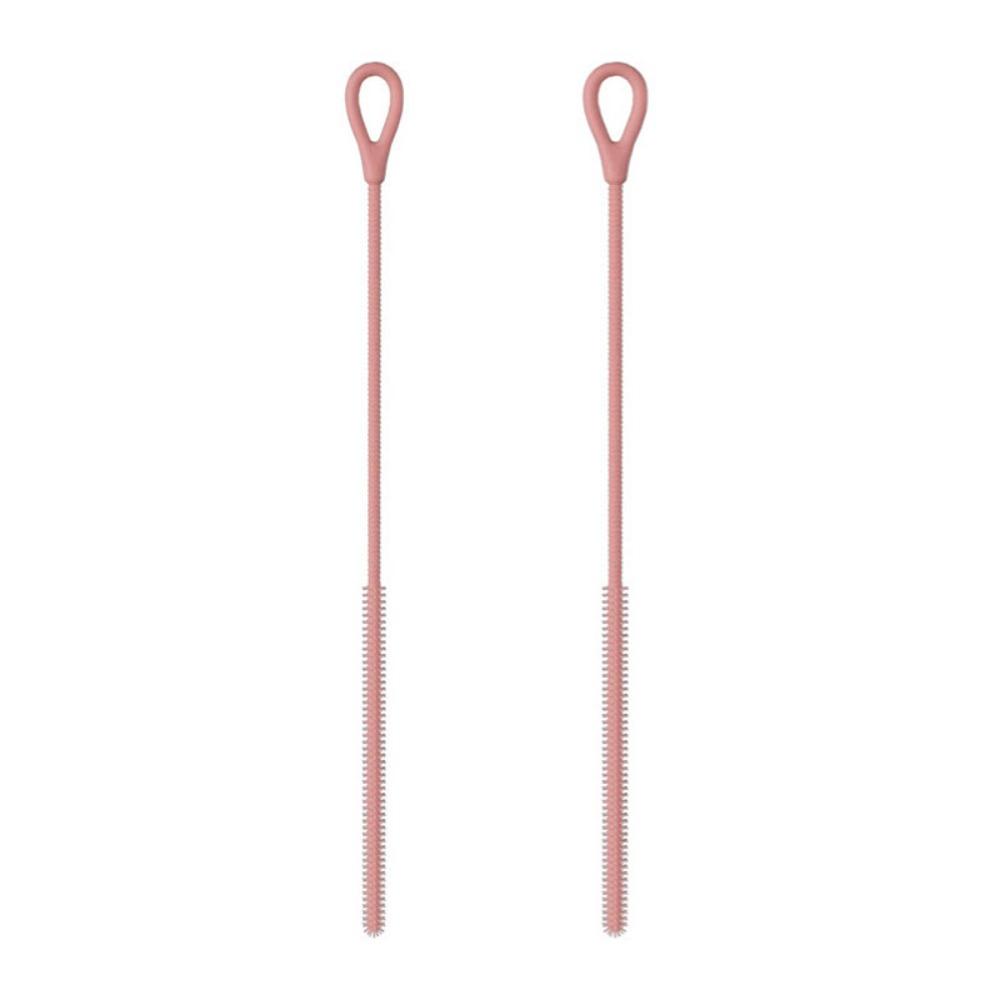 

2 шт. 6/8 мм щетка для чистки трубок мягкая щетка для сосок силиконовые щетки для соломинок бутылочка для кормления