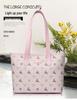 2026 Summer Stylish Large Capacity Tote Bag for Women - Perfect for College Students, Single Shoulder Underarm Carry