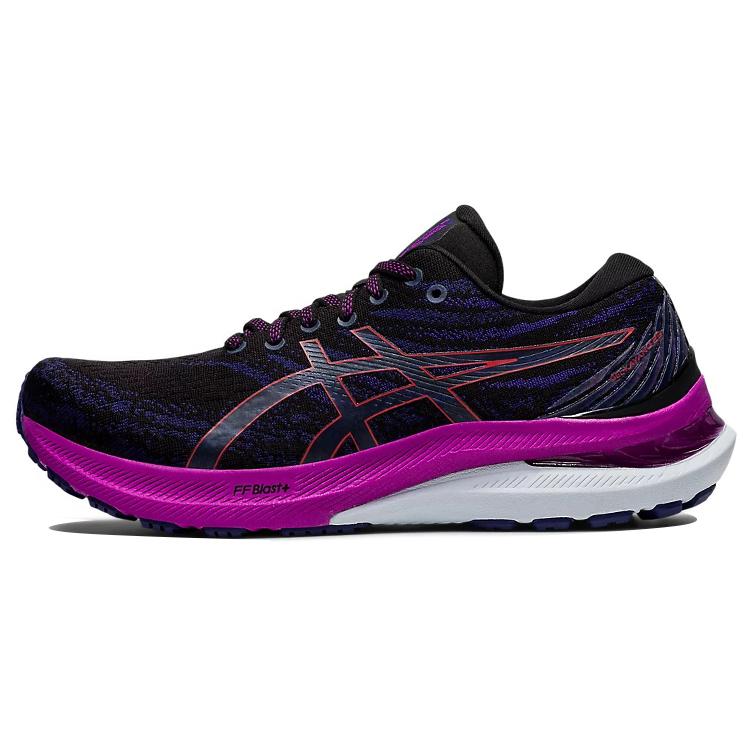 Asics Женские кроссовки Gel Kayano 29 Черный Фиолетовый Красная Тревога 1012B272-003 37