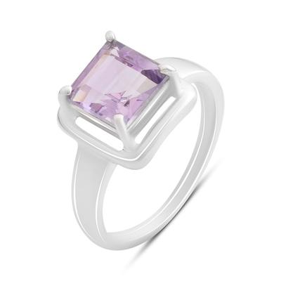 Silver Ring with Natural Amethyst 2.4ct, Item Weight 4.29 G (2189220)