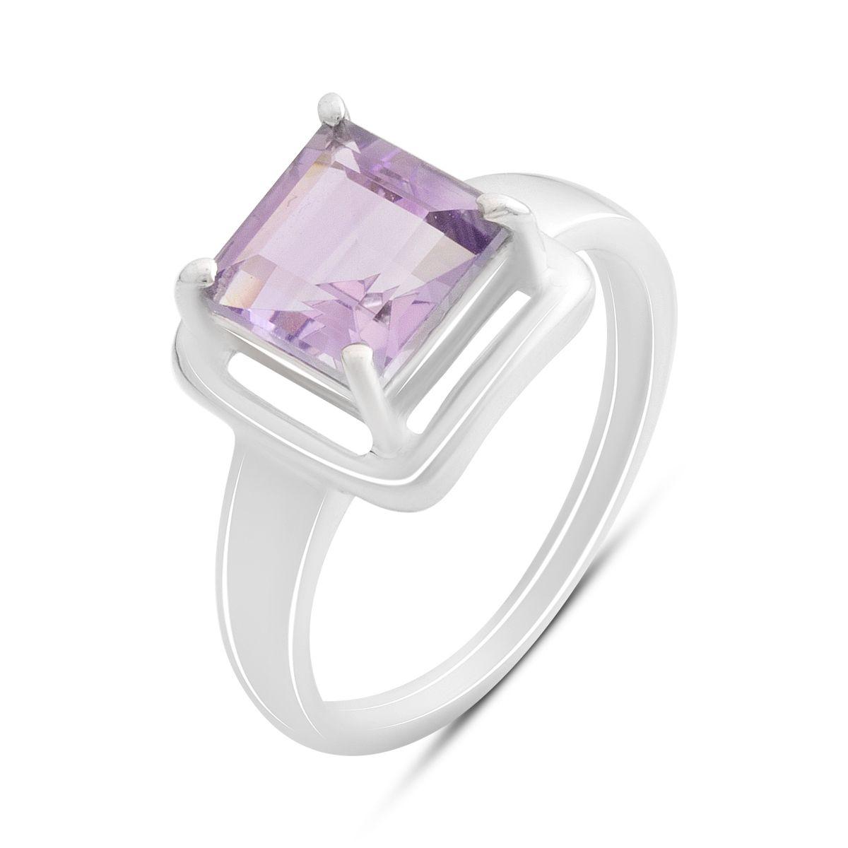 

Silver ring with natural amethyst 2.4ct, item weight 4.29 g (2189220) 18 аметист