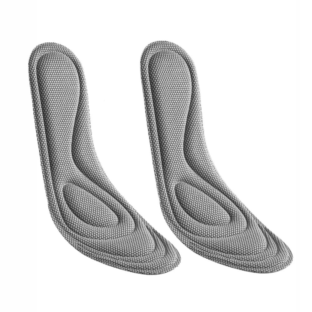Unisex Memory Foam Orthopedic Insoles For Shoes Antibacterial Deodorization Sweat Absorption Insert Sport Shoes Running Pad