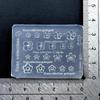 Flowers Nail Silicone Relief Flower Basket Shape Nail Art Mold 3D Nail Decoration Accessories Manicure Tool
