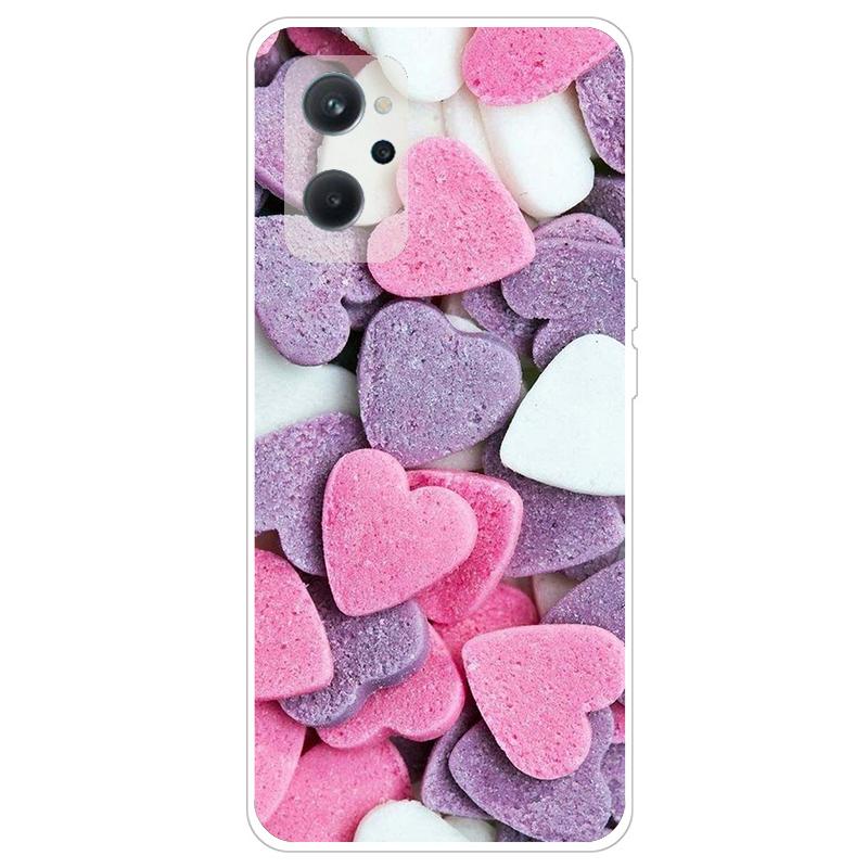 För Coque realme 9i Fodral Stötsäker Mjuk silikon TPU Baksida För oppo realme 9i 9 i i9 Realme9i Telefonfodral 9i Söt tecknad film