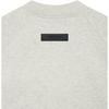 Fear of God Essentials S22 Crewneck Sweatshirt with Flocking and Fleece Lining Unisex Tops Light-Oatmeal FOG-SS22-036