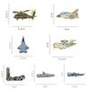 Metal Fighter Jet Lapel Pins Creative Cartoon Metal Badges Aviation Element Badge Bag Clothing Accessories
