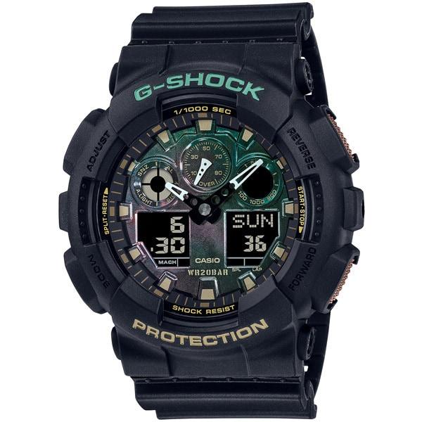 

CASIO GA-100RC-1AJF [серия G-SHOCK TEAL И КОРИЧНЕВЫЙ ЦВЕТ]