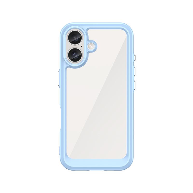 For Iphone 16 Case For Iphone 16 14 13 12 11 Pro Max Cover Fundas Coque Hard Clear Translucent Soft Edge Phone Case Iphone 16