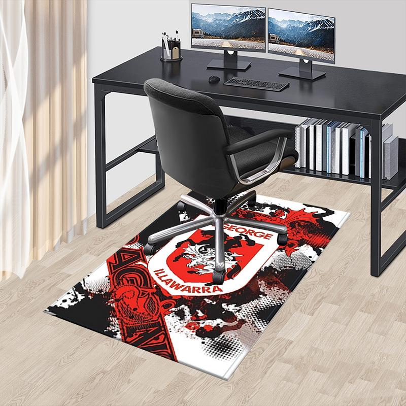 1 stuks St. George Illawarra Dragons Tapijt, Kantoortapijt Buitentapijt Woondecoratie Vloerkleed Festival